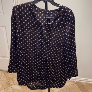 Liz Claiborne Career Top Sz L